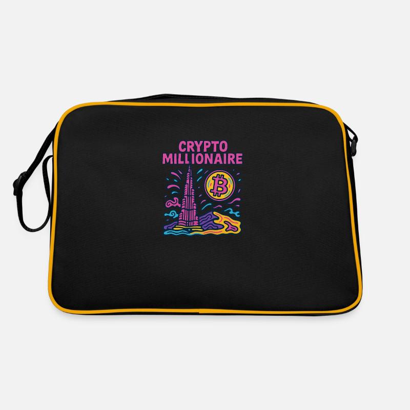 Dubai crypto Retro Tasche