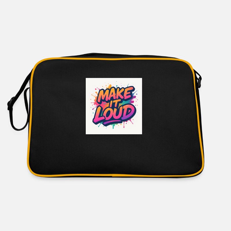 Make It Loud – Ose le Volume Sac Retro