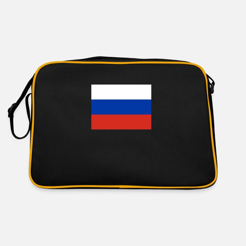 Russisk flag Retro taske