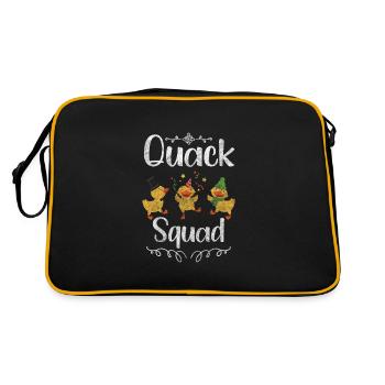 Caneton Bain Baignoire Canard - Sac Retro - noir/or - Dos