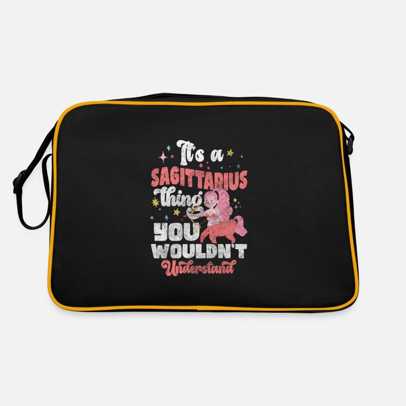 Sternzeichen Geburt Aberglauben Retro Tasche
