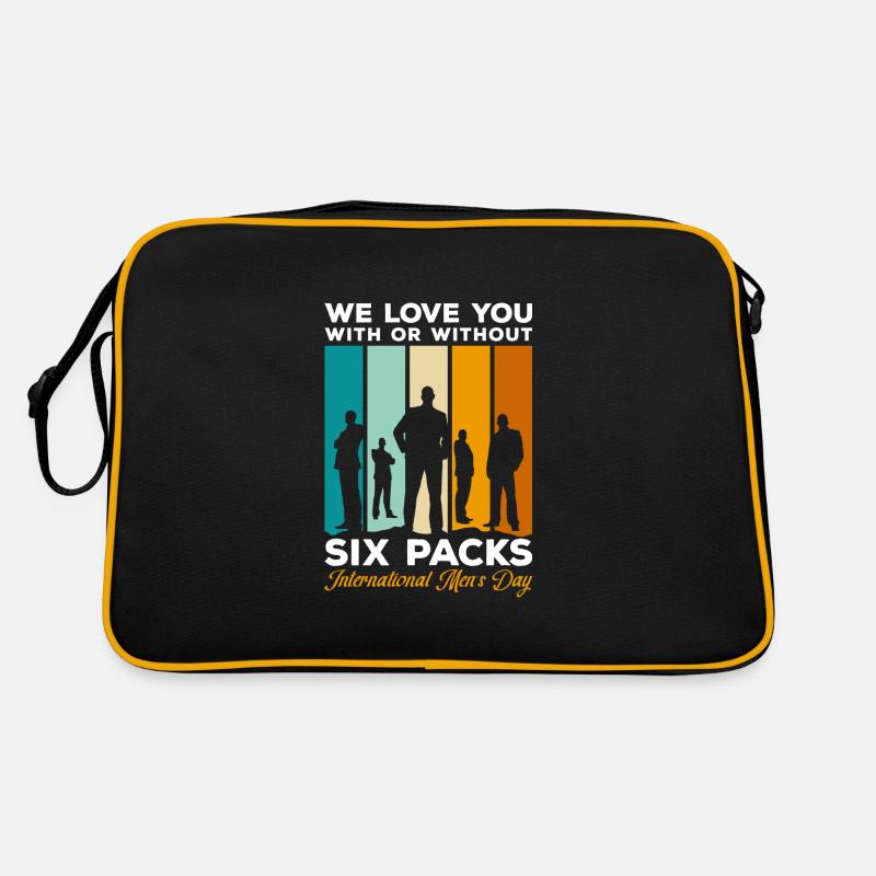 Männertag Vorbild Bartträger Maskulin Retro Tasche
