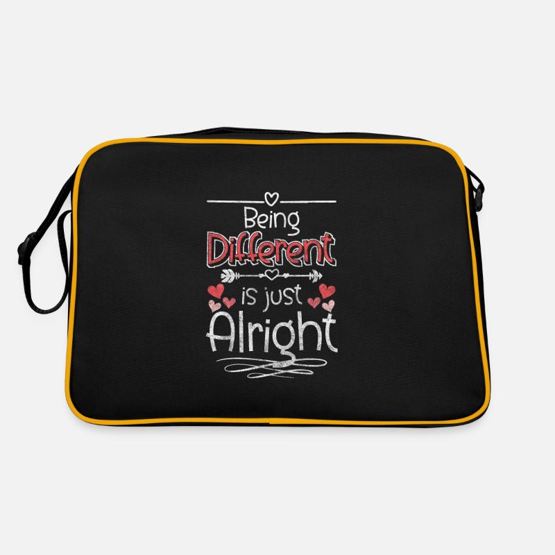 Unique, Individuel, Humanité Sac Retro