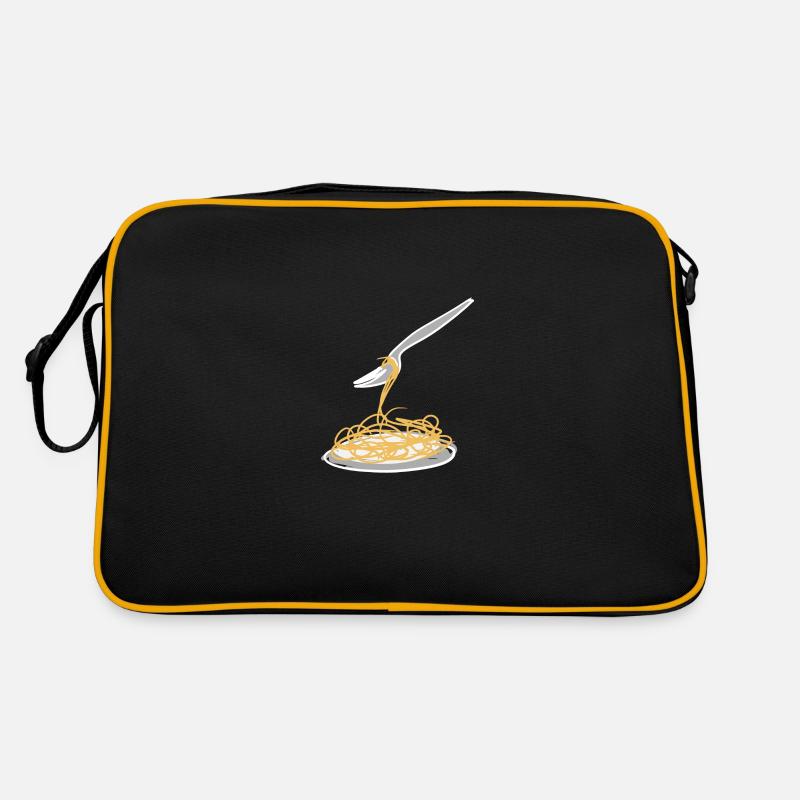 Spaghetti nudeln Retro Tasche