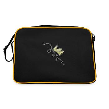 crown loop - Retro Bag - black/gold - Back