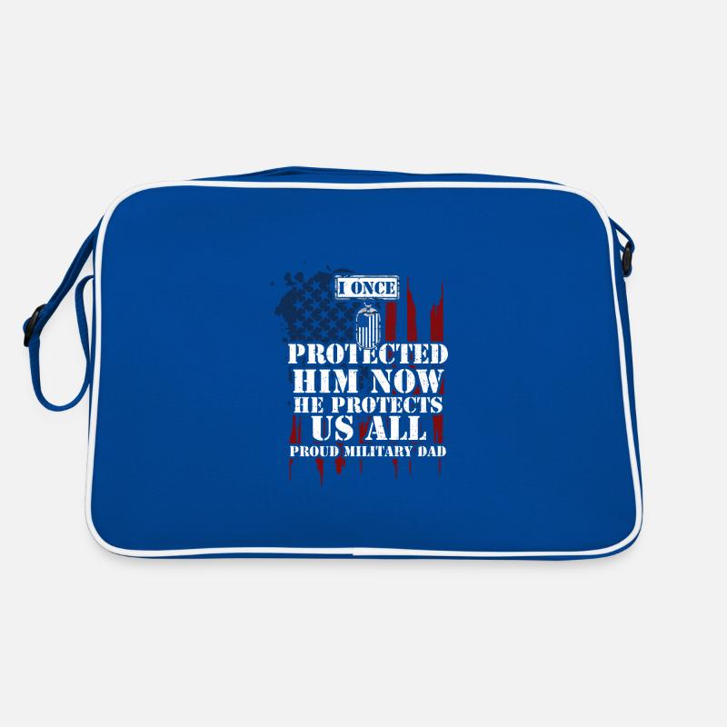 I Once Protected Him Now He Prot... Retro Bag