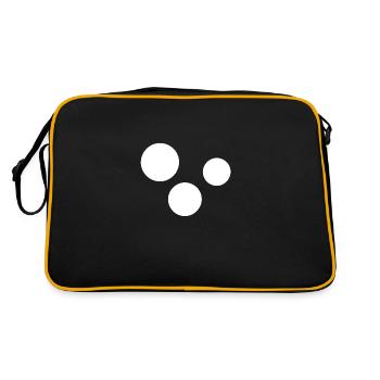 Three Circles Circle - Retro Bag - black/gold - Back