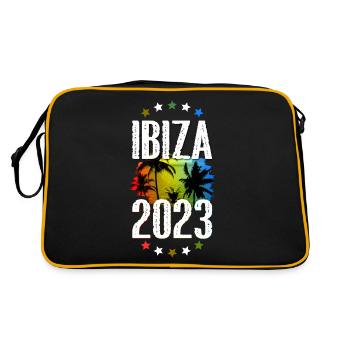 Ibiza 2023 - Sac Retro - noir/or - Dos