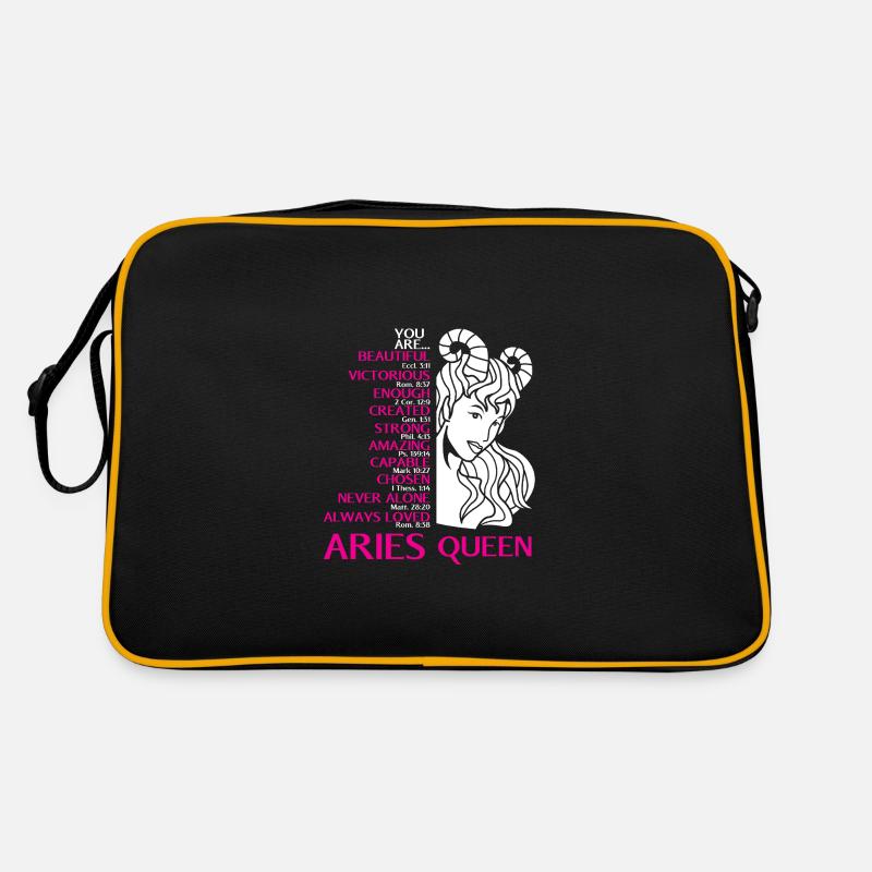 Zodiac sign Aries Retro Bag