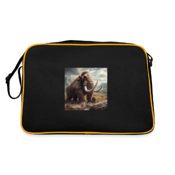 Mammoth - Retro Bag - black/gold - Back