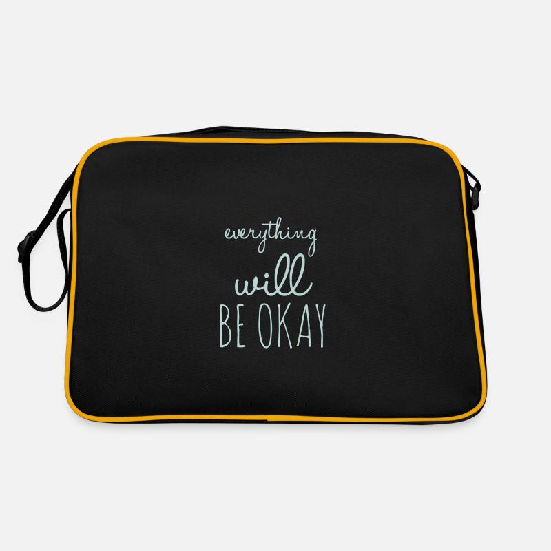 Everything Will Be Okay Optimism Retro Bag
