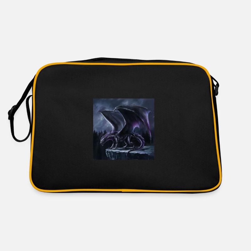 Shadow dragon Retro Tasche