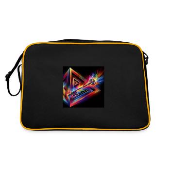 Les clés, le pouvoir en secret - Sac Retro - noir/or - Dos