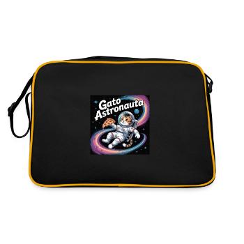gato - Sac Retro - noir/or - Dos
