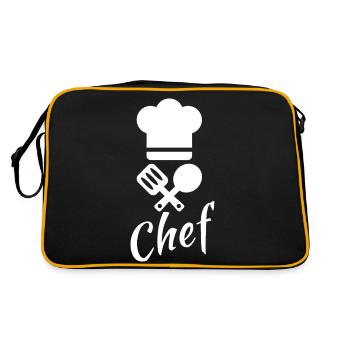 Chef - Retro Bag - black/gold - Back