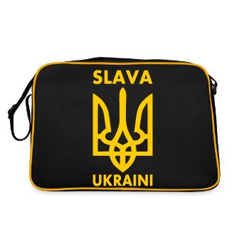 Ukraine - Sac Retro - noir/or - Dos