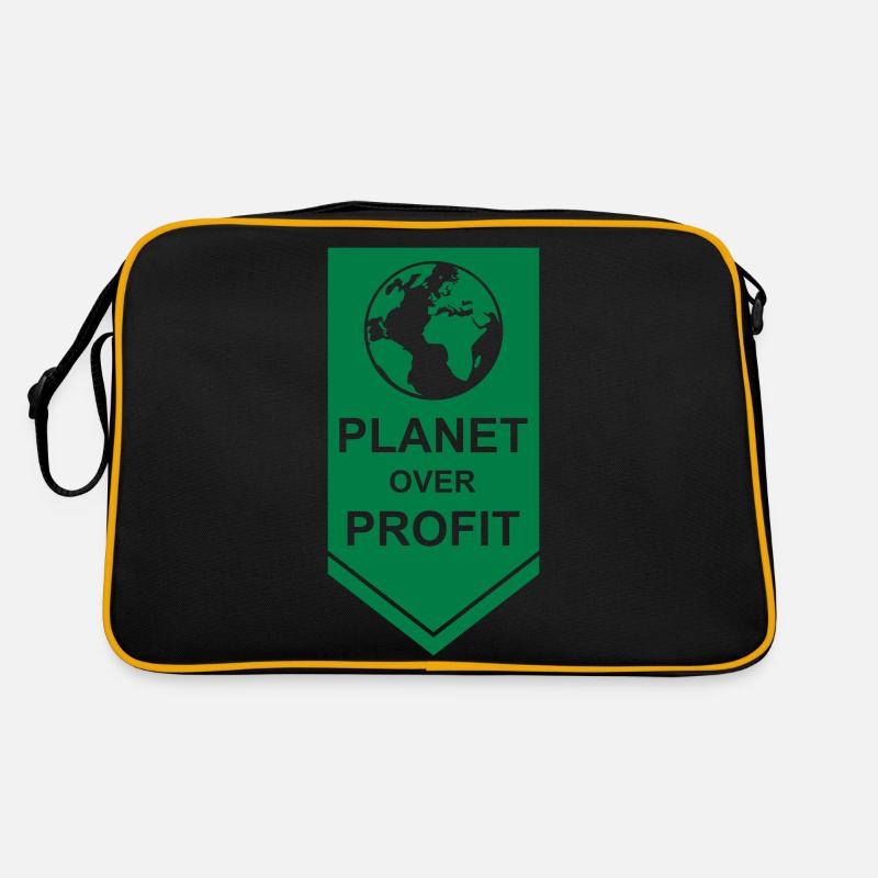 Planète sur le devis de profit Sac Retro