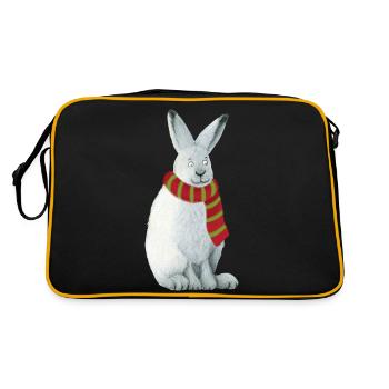 Lièvre arctique - Sac Retro - noir/or - Dos