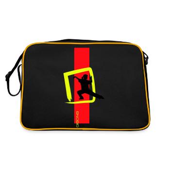 Signe Qigong - Sac Retro - noir/or - Dos