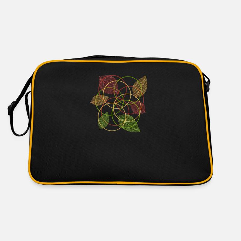 feuilles Sac Retro