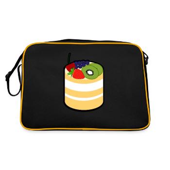 Cake - Retro Bag - black/gold - Back