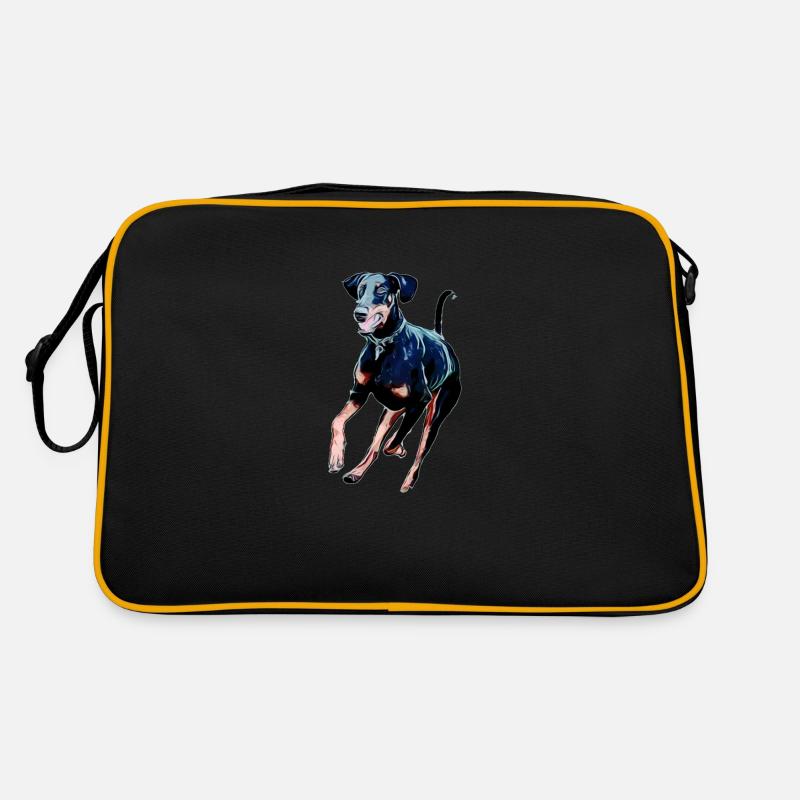 Dobermann Retro Tasche