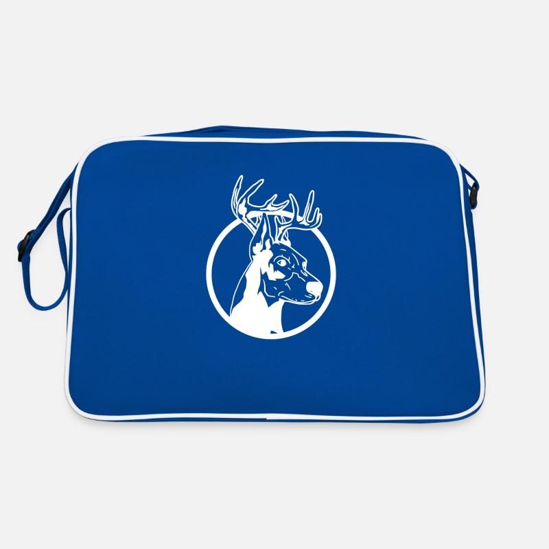 Doberman de Noël Sac Retro