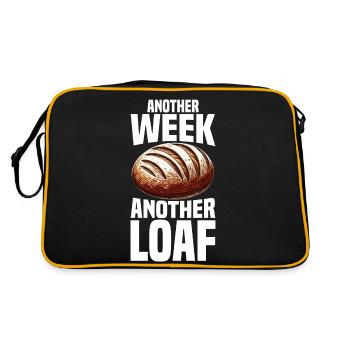 Sourdough Bread Bread Baking Sourdough Starter - Retro Bag - black/gold - Back