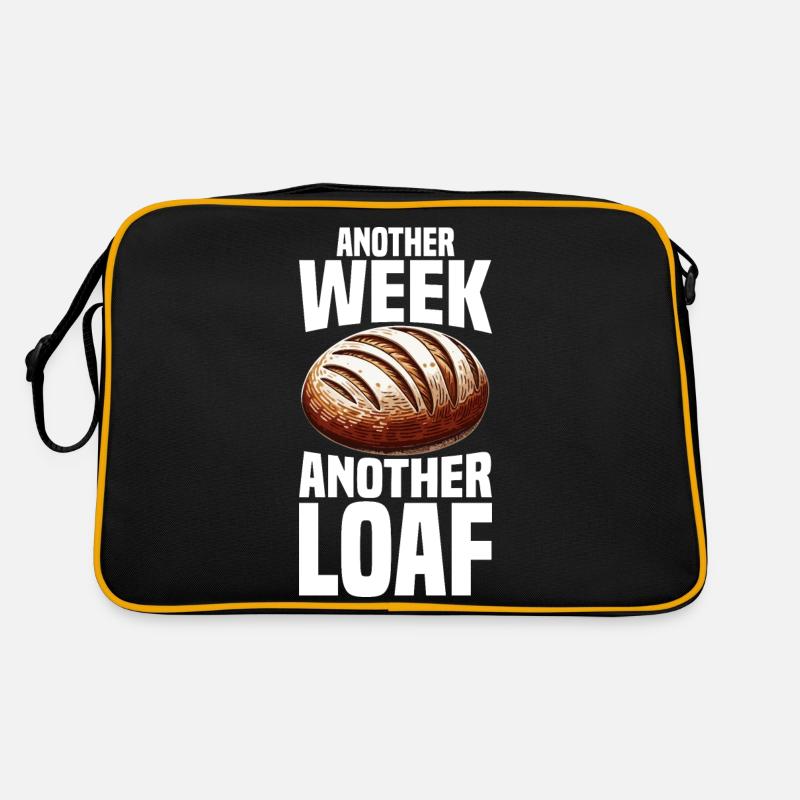 Sauerteigbrot Brot Backen Sauerteig Starter Retro Tasche