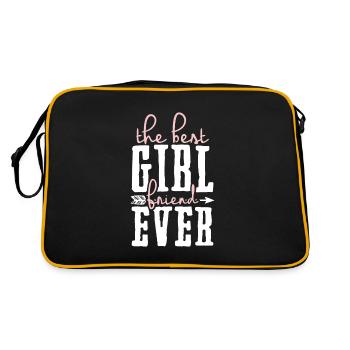 Girlfriend Girlfriend Couple - Retro Bag - black/gold - Back