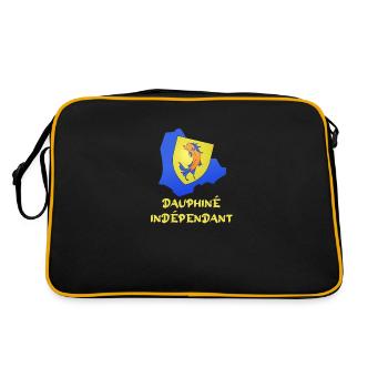 Dauphiné indépendant ! - Sac Retro - noir/or - Dos