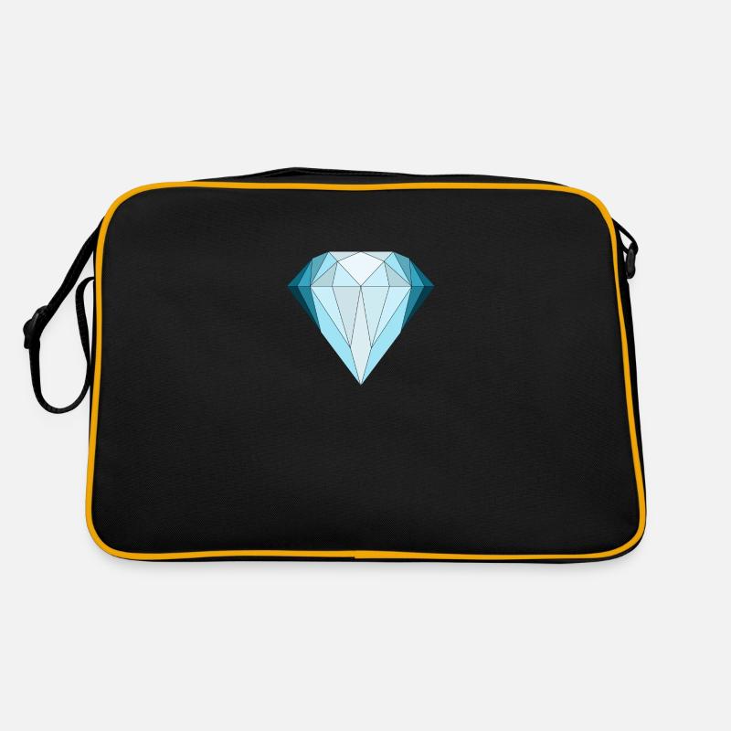 Diamant geometrisch Retro Tasche