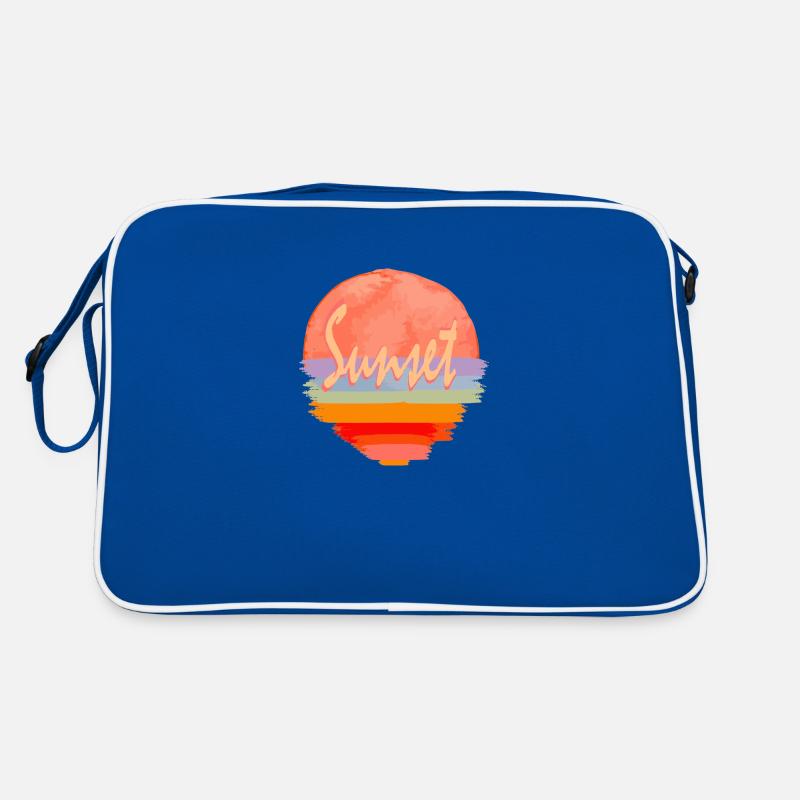 Coucher de soleil Sac Retro