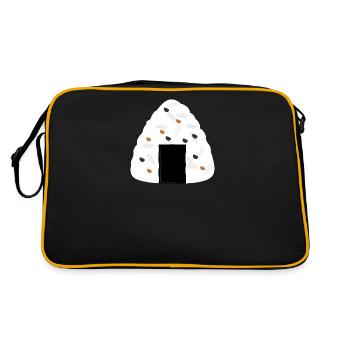 Onigiri - Japon - Sac Retro - noir/or - Dos