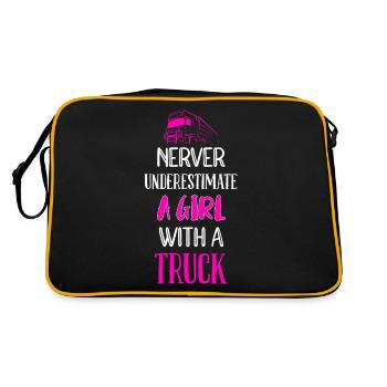 Truck driver Truck driver Professional driver - Retro Bag - black/gold - Back