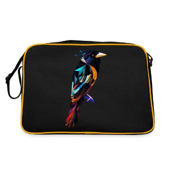 Pie - Sac Retro - noir/or - Dos