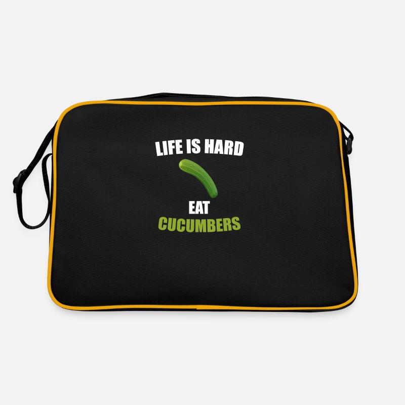 Gurke Retro Tasche