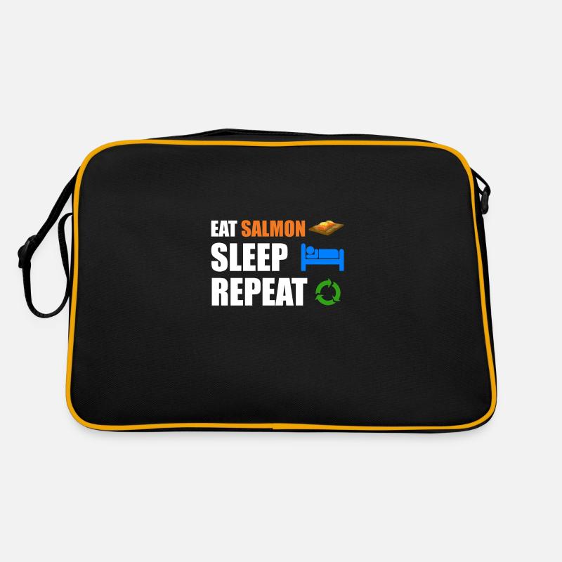 Lachs Retro Tasche