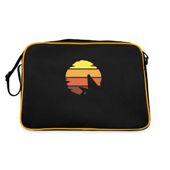 le roi lion - Sac Retro - noir/or - Dos