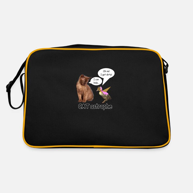 CATastrophe Retro Tasche