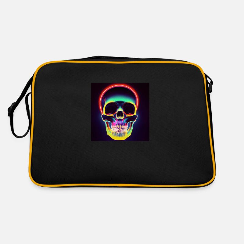 Crâne disco Sac Retro