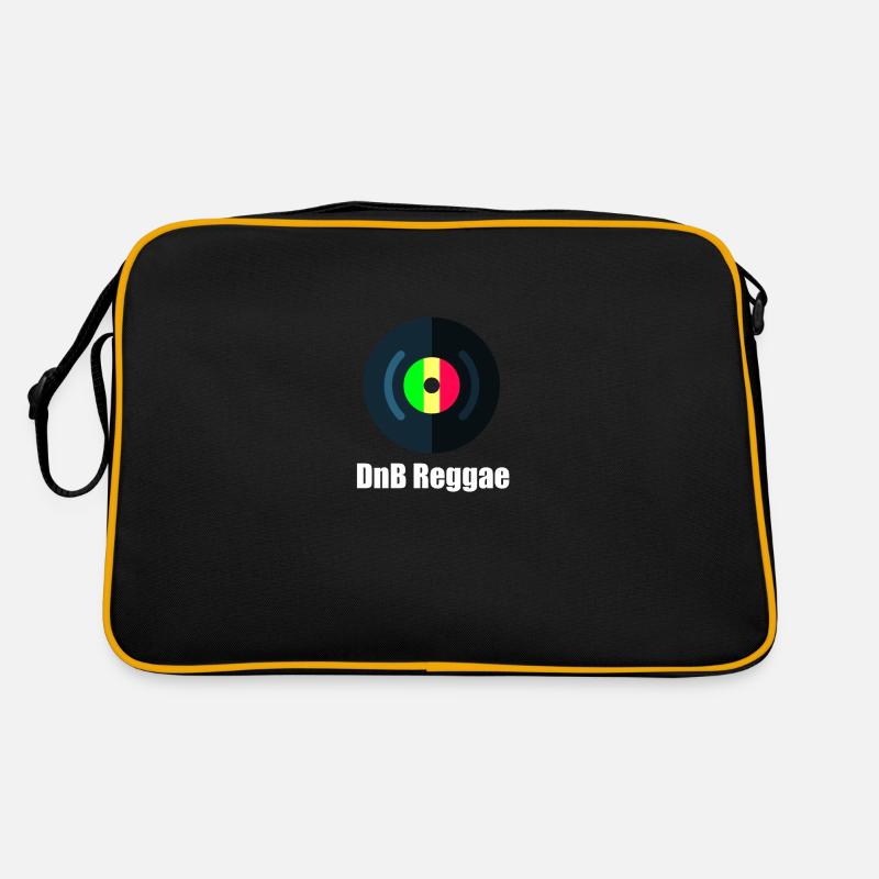 DnB Reggae - Sac Retro - noir/or