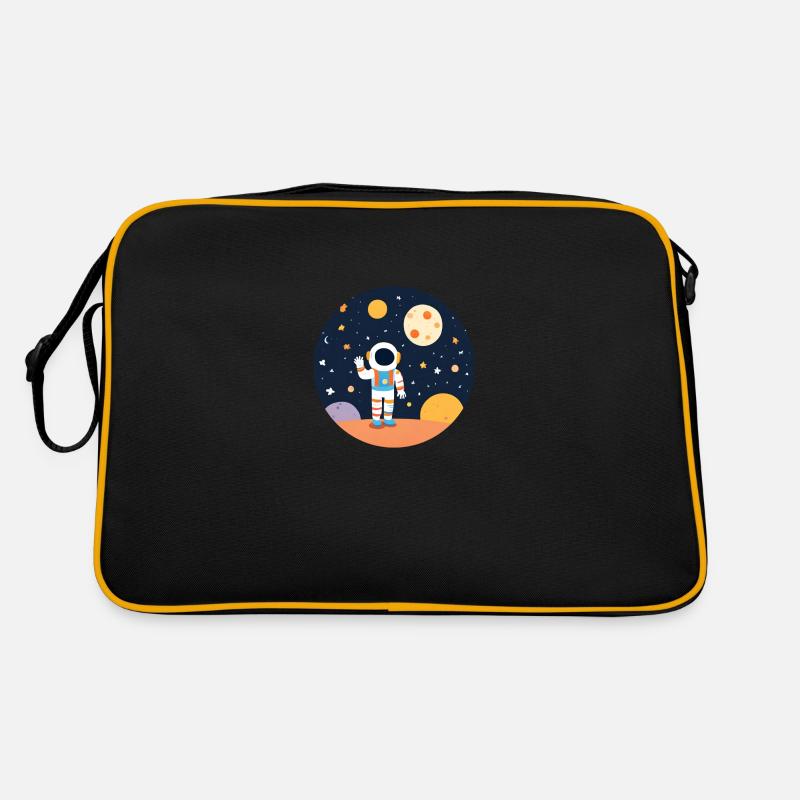 Greetings from space Retro Bag