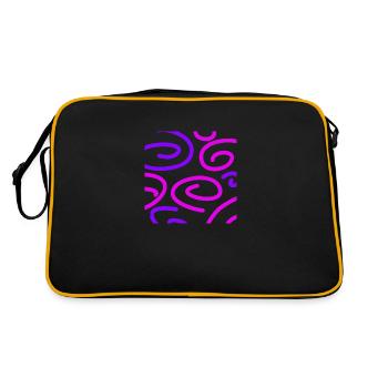 Spiral Four - Sac Retro - noir/or - Dos