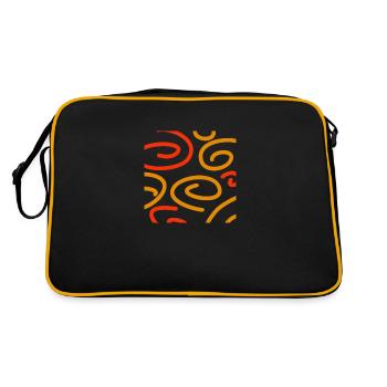 Spiral - Sac Retro - noir/or - Dos