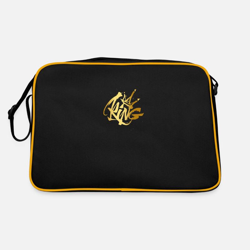 Gold King Retro Tasche