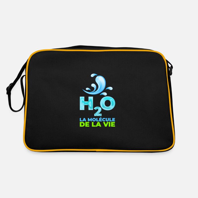 l'eau, la Molecule de la vie Sac Retro