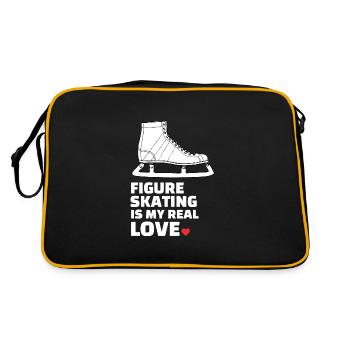 Figure skating - Retro Bag - black/gold - Back