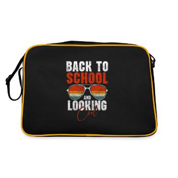 Student University Money Lecturer - Retro Bag - black/gold - Back