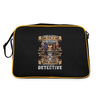 Enquêteur-détective Police criminelle - Sac Retro - noir/or - Dos